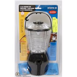 NEW NORTH 49 L.E.D. CRANK UP LANTERN - SELF