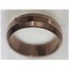 Image 1 : BROWN STAINLESS STEEL MEN'S RING