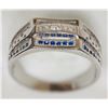 Image 3 : STERLING SILVER CUBIC ZIRCONIA RING