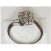 Image 2 : STERLING SILVER RING WITH  7 DIAMONDS