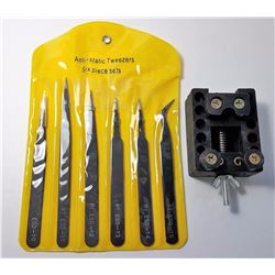 15 - LOT OF 6 PRECISION TWEEZERS