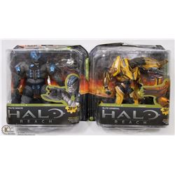 HALO REACHELITE GENERAL + BRUTE MINOR FIGURINES