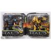 Image 1 : HALO REACHELITE GENERAL + BRUTE MINOR FIGURINES
