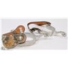 Image 1 : STAINLESS STEEL FG RIDING SPURS W LEATHER STRAPS