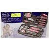 Image 1 : NEW LADIES PINK 39 PIECE HOUSEHOLD TOOL SET