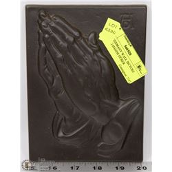 WEST GERMANY WALL PICTURE PRAYING HANDS DÜRER