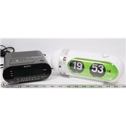 LOT OF SONY DREAM MACHINE AND ALARM RADIO