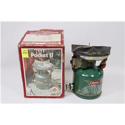 COLEMAN POCKET II STOVE MODEL 505 IN BOX