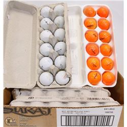 SIX BOXES OF 12 GOLF BALLS REFURBISHES