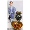Image 1 : VINTAGE METAL DAY/NIGHT GLOBE INCASED