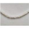 Image 1 : STERLING SILVER CLASP MOONSTONE NECKLACE