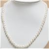 Image 2 : STERLING FRESHWATER PEARL NECKLACE