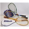 Image 1 : LOT OF ASSORTED RACQUETS