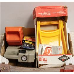 TIRE COMPRESSOR, 103  PC RUBBER PATCH KIT, CAR TRI