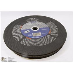 BUNDLE OF 10 NORTON 12" METAL HIGH SPEED BLADES