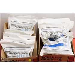 TWO BOXES OF ADVANTAGE 200LS RESPIRATORS