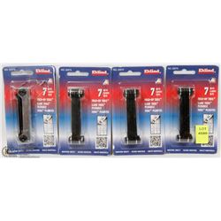LOT OF 4 EKLIND 7 KEYS FOLD UP TORX SETS