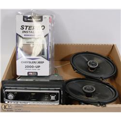 JVC KD-LH1000 CAR STEREO WITH PIONEER SPEAKERS