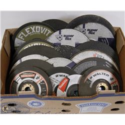 FLAT OF GRINDING, CONCRETE AND SANDING BLADES