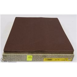 9" X 11" KLINGSPOR 120 GRIT SANDPAPER