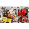 Image 1 : LOT OF ASST TOOLS, INCLUDES 2 CLAMPS, TAPE MEASURE