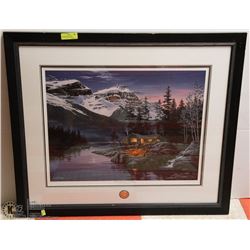 33x38 SIGNED/#ED DUCKS UNLIMITED PRINT #2508/3000