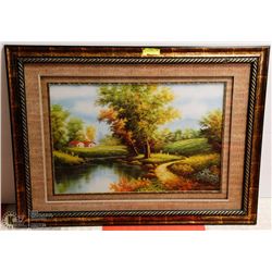 FRAMED PICTURE 33"X43"