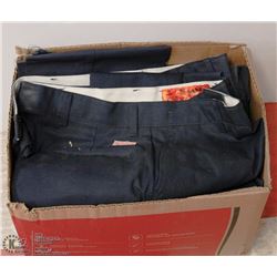 BOX OF WORK PANTS MOSTLY SIZE 38