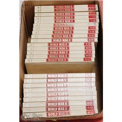 WWII ILLUSTRATED ENCYCLOPEDIAS 24 VOLUMES