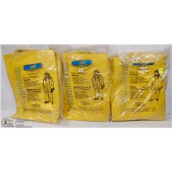 LOT OF 3 RAINWEAR SIZE LARGE