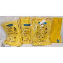 LOT OF 3 RAINWEAR SIZE LARGE WITH FLAME