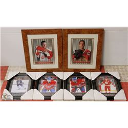 6 NEW FRAMED 10X12 NHL HOCKEY PICS -D SITTLER