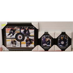 SET OF 3 NEW FRAMED WINNIPEG JETS PICTURES