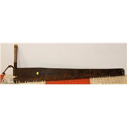 ANTIQUE ONE MAN SAW