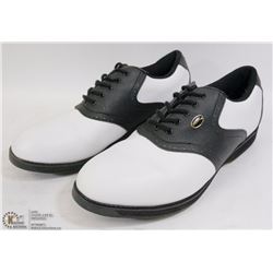 PAIR OF MEN'S SPALDING GOLF SHOES - SIZE 11