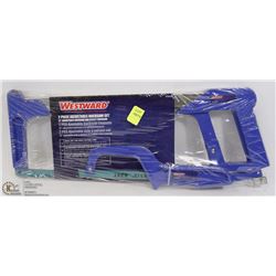 WESTWARD 2PC 12" ADJUSTABLE HACKSAW SET
