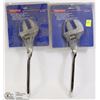 Image 1 : LOT OF TWO WESTWARD TWISTER ADJUSTABLE WRENCHES