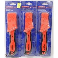 LOT OF 3 WESTWARD CABLE KNIVES