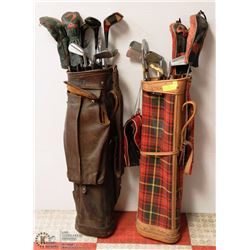 2 GOLF CLUB SETS INCL BOB CHARLES LEFT HANDED