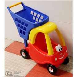 LITTLE TIKES COZY SHOPPING CART CAR