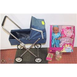 VINTAGE DOLLS COACH 1970'S MULTIC TOYS PAYNES