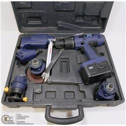 POWER XT 18 VT 8-PC MULTI-TOOL SET