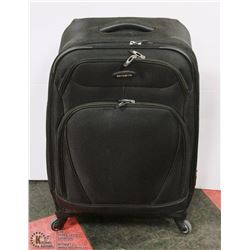 LARGE BLACK SAMSONITE LUGGAGE BAG