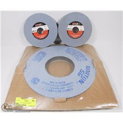LOT OF 3 SANDING WHEELS