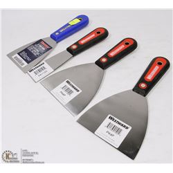 LOT OF 4 WESTWARD WALL SCRAPERS