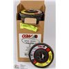 Image 1 : BOX OF CGW 4-1/2"X7/8" XL STEEL FLAP DISCS