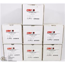 7 BOXES OF CGW ASST FLAP WHEEL DRUMS 4"X4"X3/4"