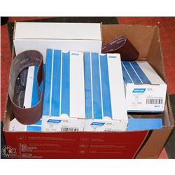 BOX OF ASSORTED ABRASIVES