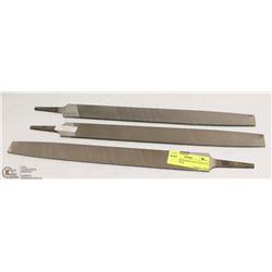 LOT OF 3 NICHOLSON FLAT SMOOTH 14"X1-1/2" FILE