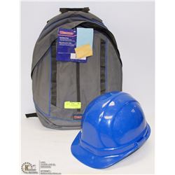 WESTWARD TOOL BACKPACK SOLD WITH HARD HAT